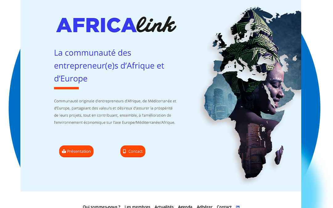 Refonte du site Africalink