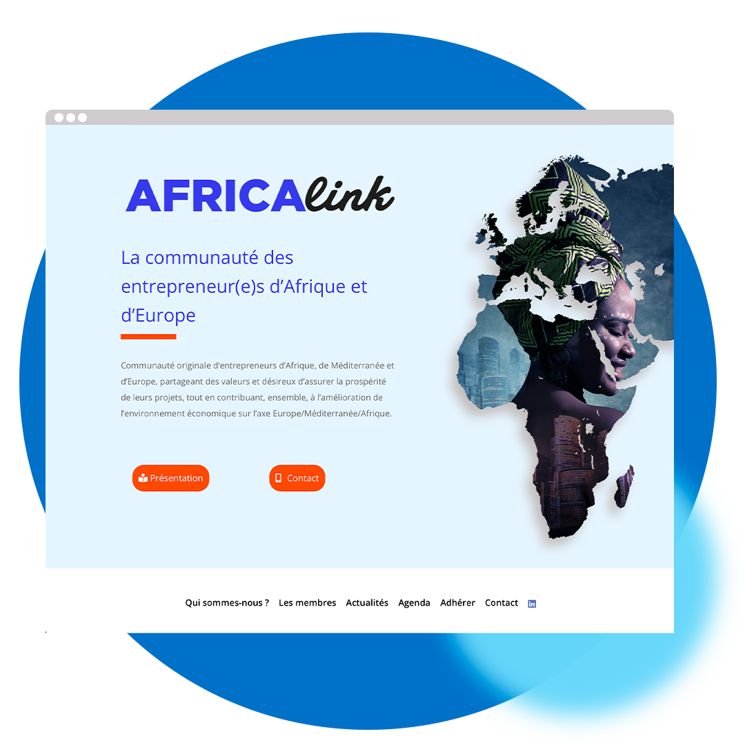 Refonte du site Africalink